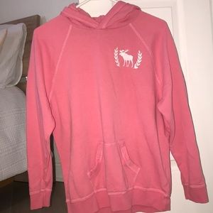 Pink Abercrombie Hoodie